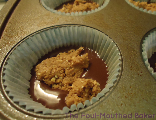 Put some crunchy cookie butter mix in the middle before you top it off and put it in the oven. 