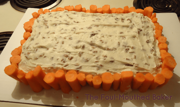 Look at that carrot fortress guarding that carrot cake of motherfuckin’ solitude!