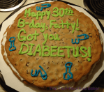 Dicktacular Cookie Cake