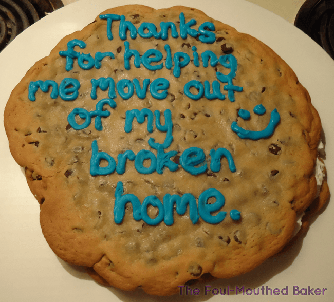 Cookie cakes make divorce so worth it. 