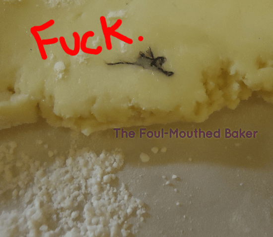 Nommy! A fuckin' smashed fruit fly!