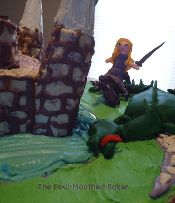 Badass princess here to handle all your asshole dragon woes.