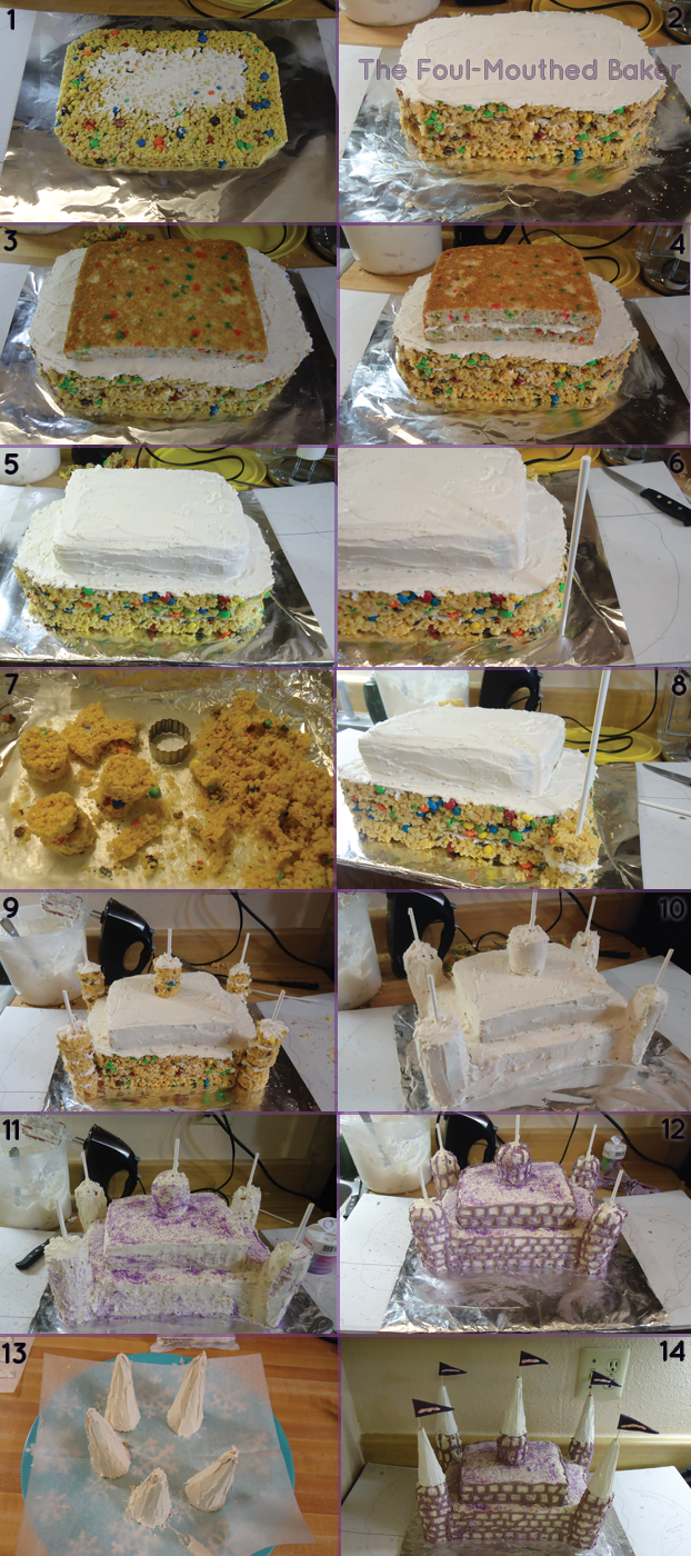 Building a mother fuckin' magical castle.