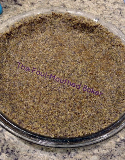 Press that shit in the pie plate.