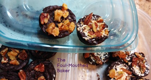 Lil' fuckin' brownie bites. 